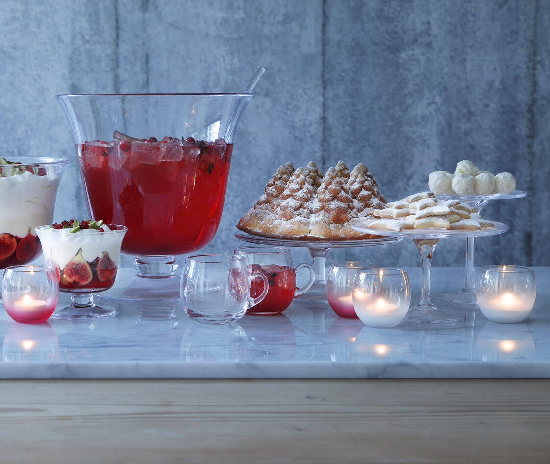 Clear Cakestand V56265