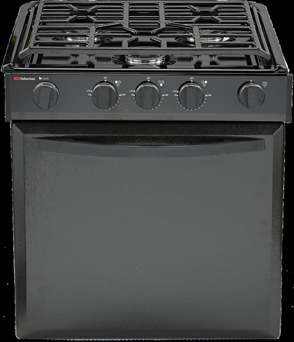 22" Range with Black Top and Black Door Q6748