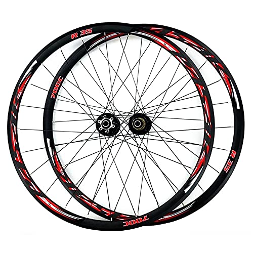 700C Road Bike Wheelset Disc Brake Double Wall Quick Release 11 Speed 24 Holes C276149