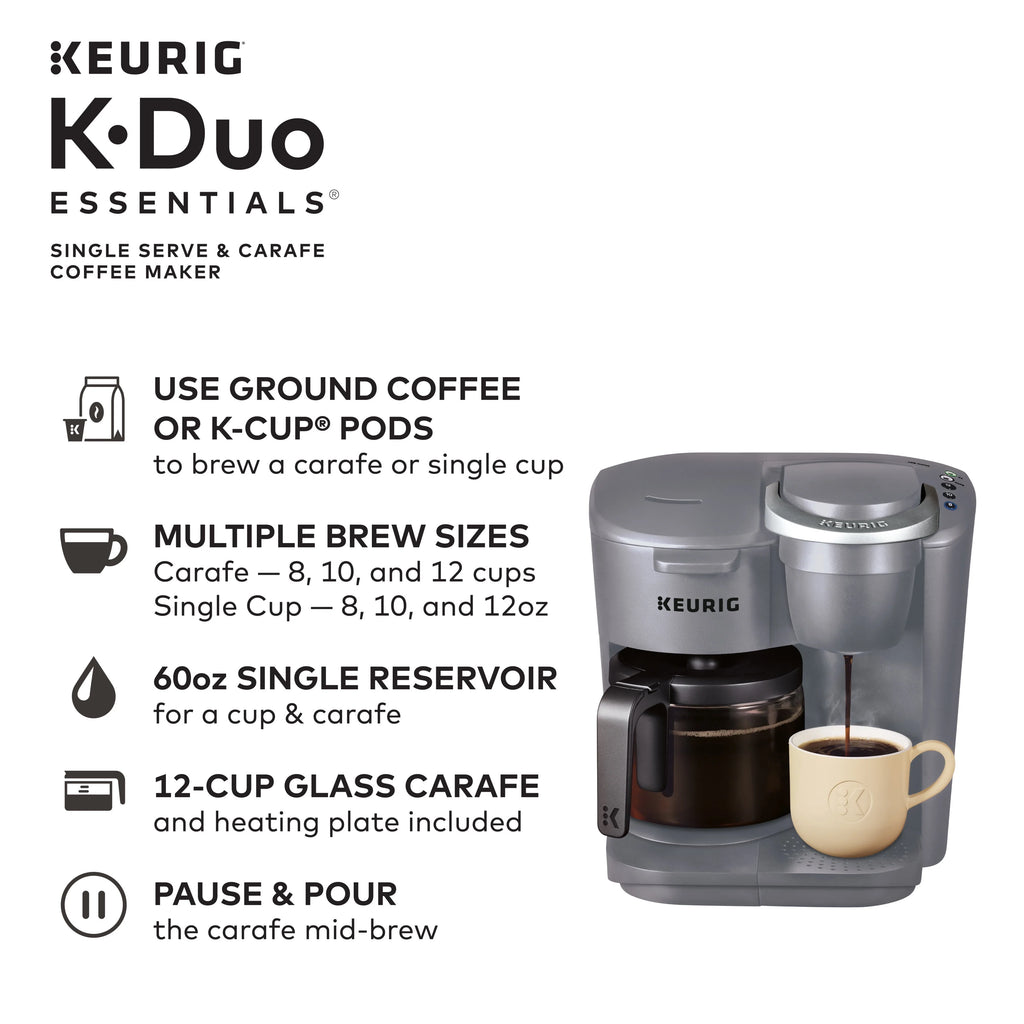 Black Single-Serve Coffee Maker H70538