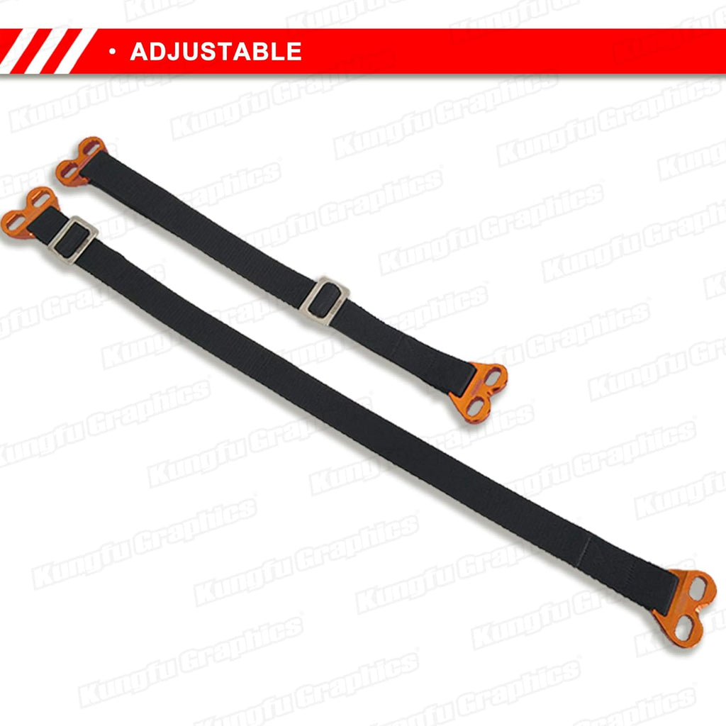 Orange Front Adjustable Rescue Strap W806