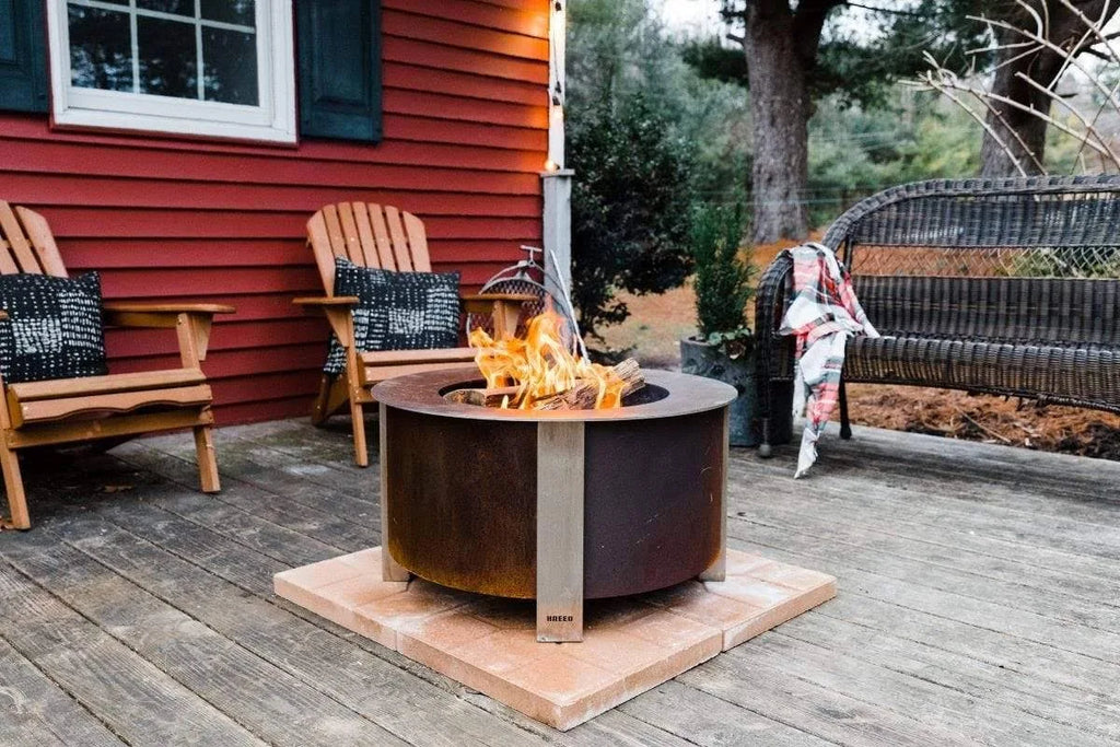 24 Smokeless Corten Steel Fire Pit X980