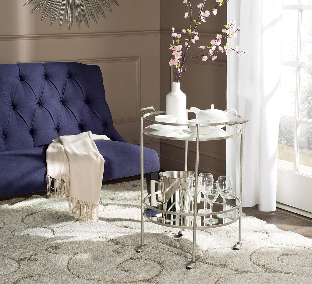 Silver Bar Cart G3773