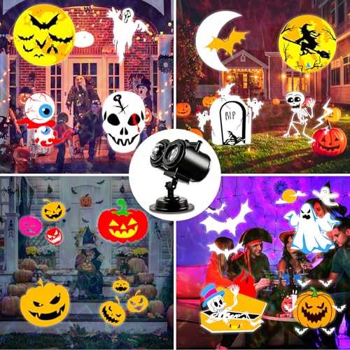 LED Outdoor Holiday Projector Lights Waterproof with Remote Control & Timer P45754