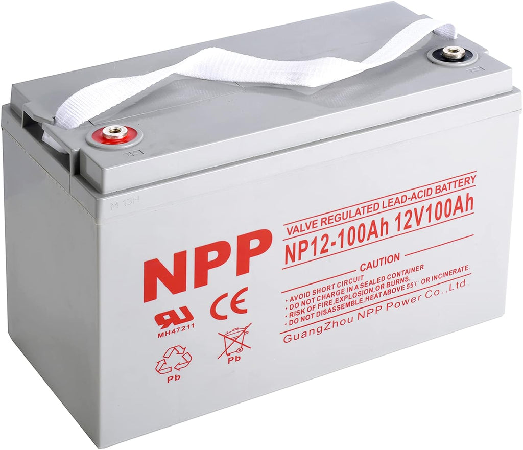 12V 120Ah AGM Deep Cycle Sealed Lead Acid Rechargeable Battery H9496
