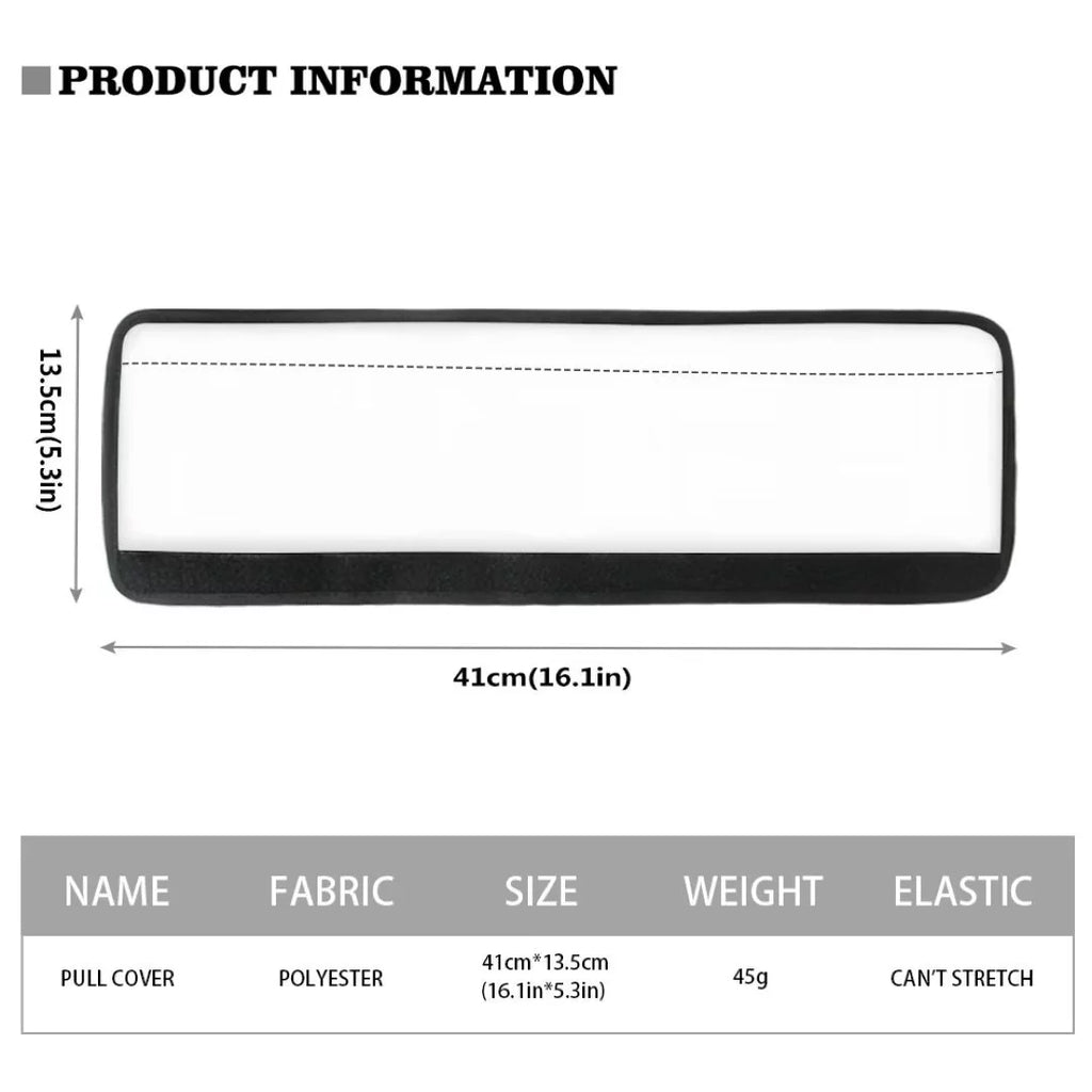 Blue Marble Stripe Refrigerator Door Handle Cover C291