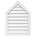 Peaked Top Surface Mount PVC Gable Vent X923