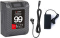 99Wh 14.4V V Mount Camcorder Battery with LCD Screen P77748