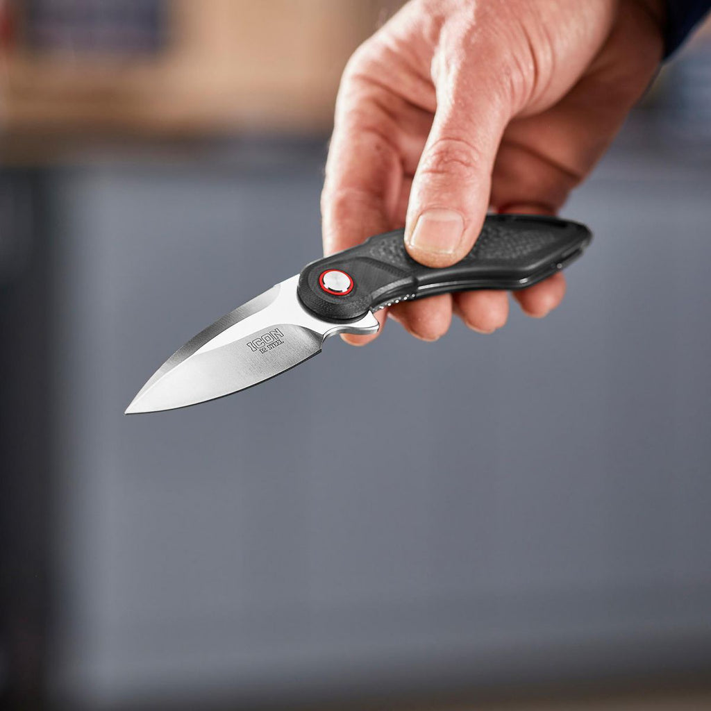 Drop Point Knife with Ceramic Bearings O63826