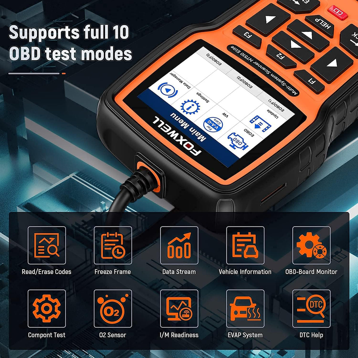 VAG OBD2 Diagnostic Tool Scanner with ABS SAS EPB TPMS Oil Light Reset H21162