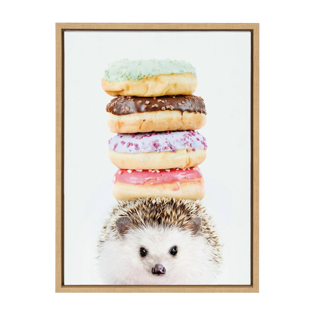 Natural Framed Canvas C849