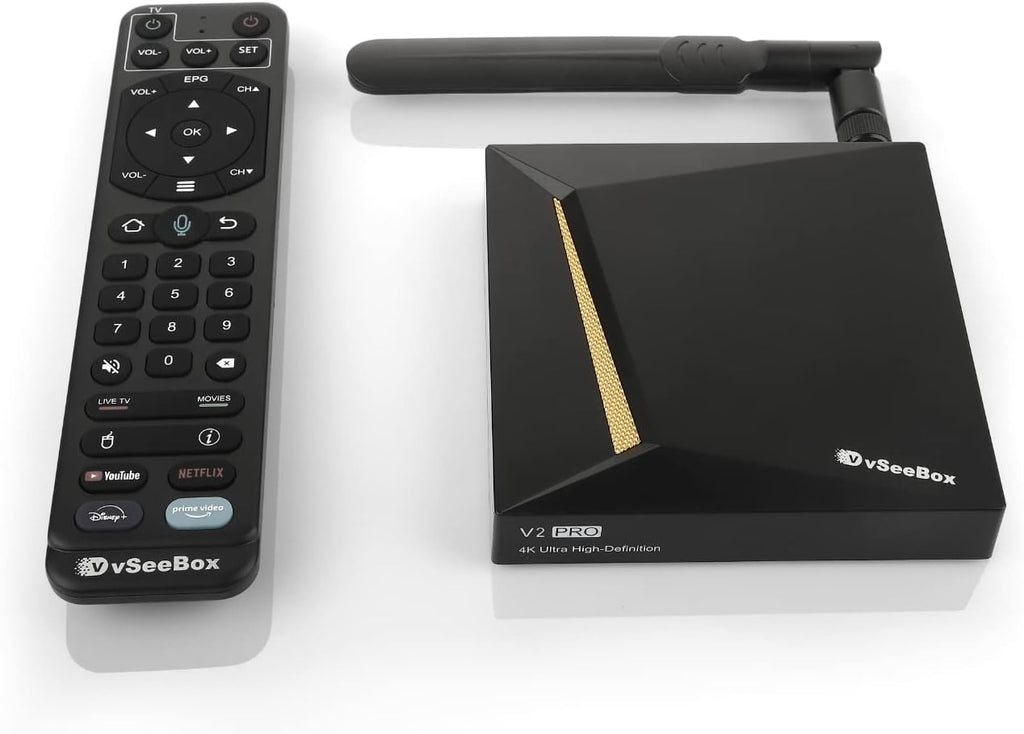 vSeeBox with Bluetooth Voice Remote & Wi-Fi H9450