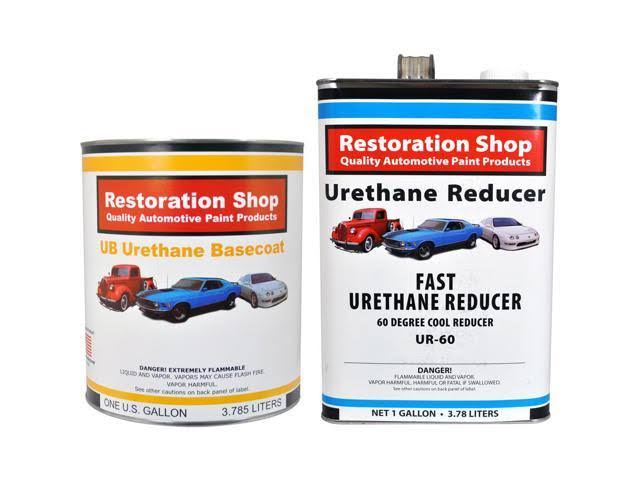 Machinery Gray Gallon Urethane Basecoat Clearcoat Car Paint Kit H56854