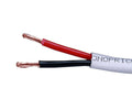14AWG CL2 Rated 2-Conductor Speaker Wire, 500ft, White R47283