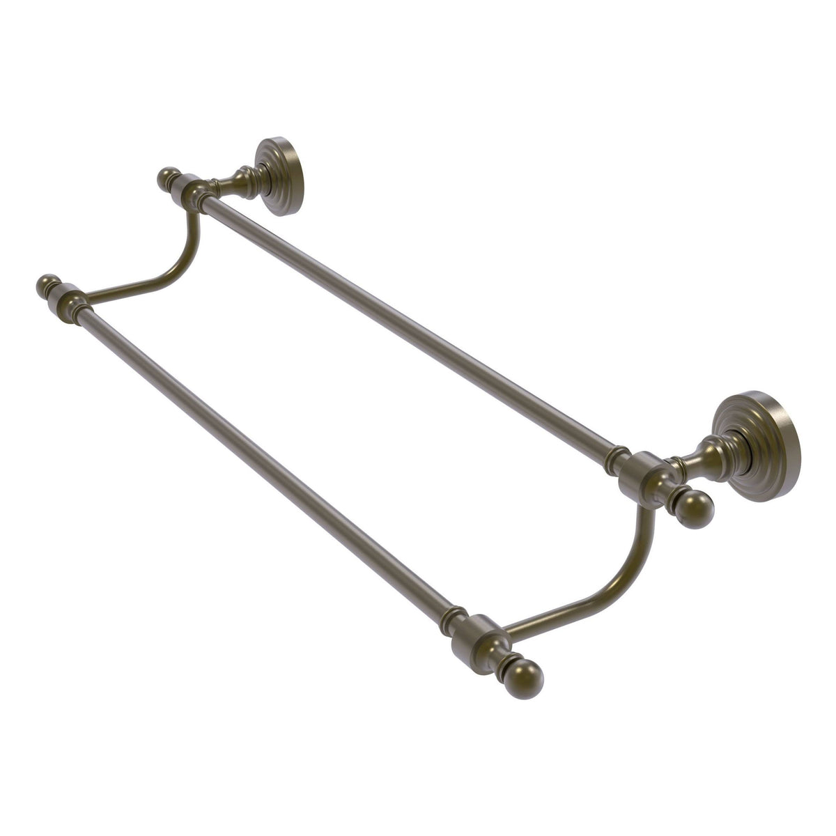 Antique Brass Double Towel Bar G5721