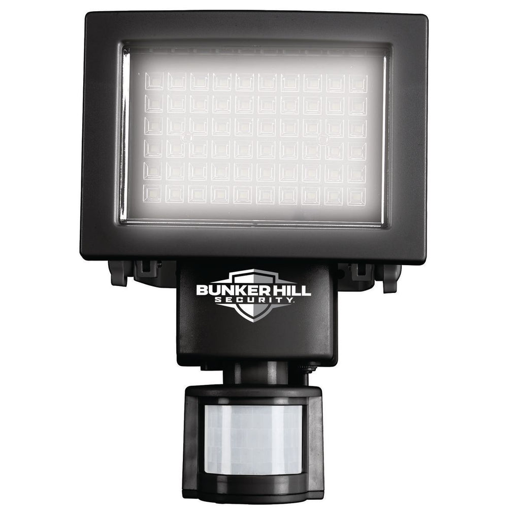 500 Lumen LED Solar Security Light Black C78250