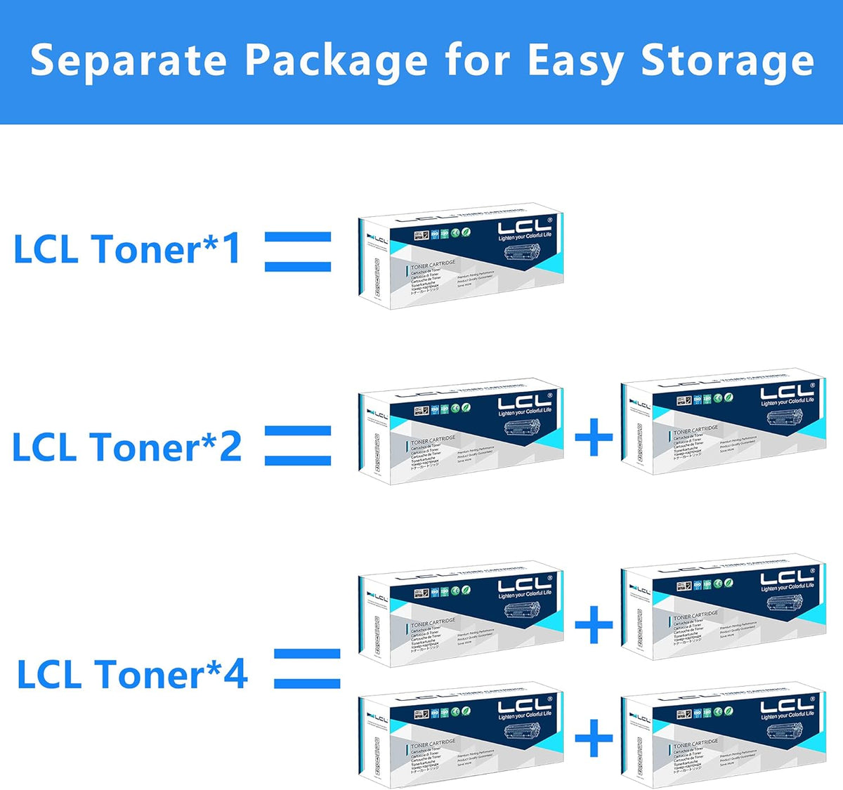 Compatible Toner Cartridge Replacement 2-Pack Black G477078