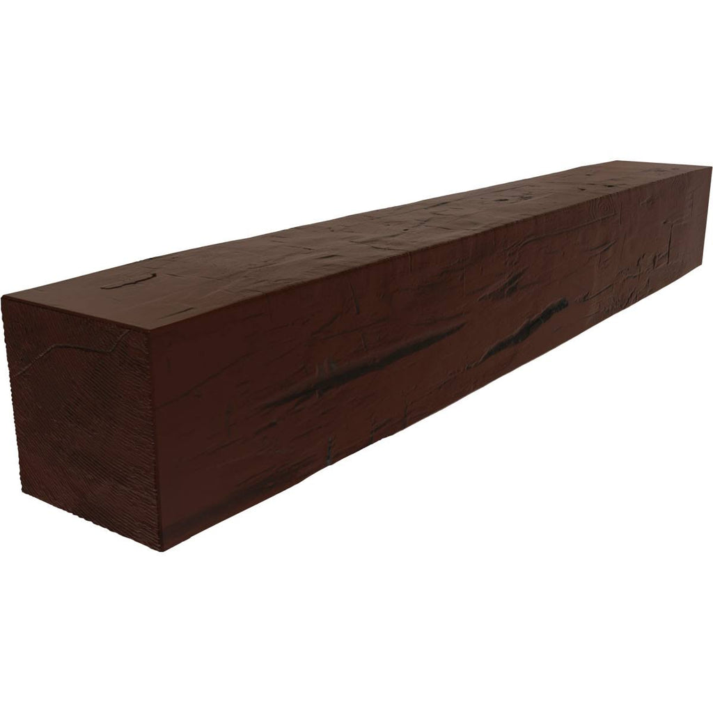 Natural Pecan Faux Wood Fireplace Mantel J868448