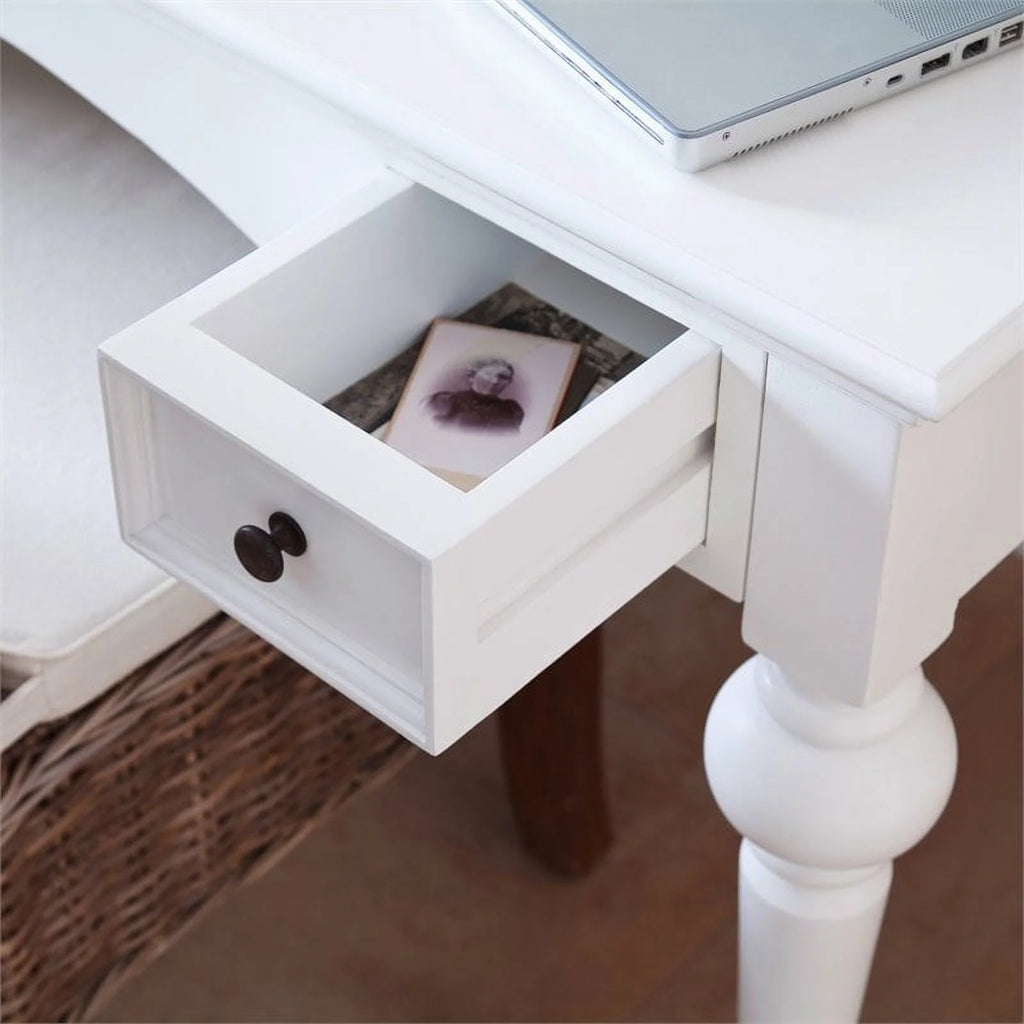 Secretary Desk in Pure White P181