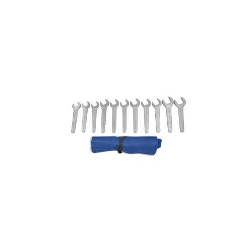 11 Piece Metric Chrome Wrench Set L673