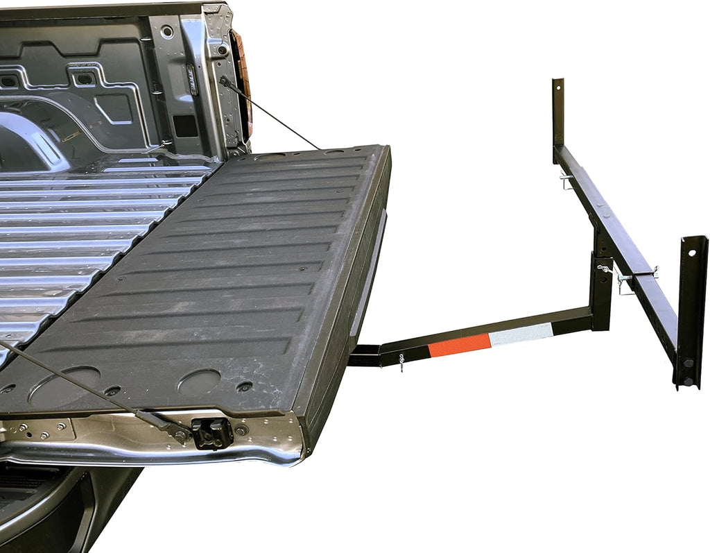 Hitch Mount Pick Up Truck Bed Extender, Black, 37 x 19 x 3 inches, Pack of 2 L99686