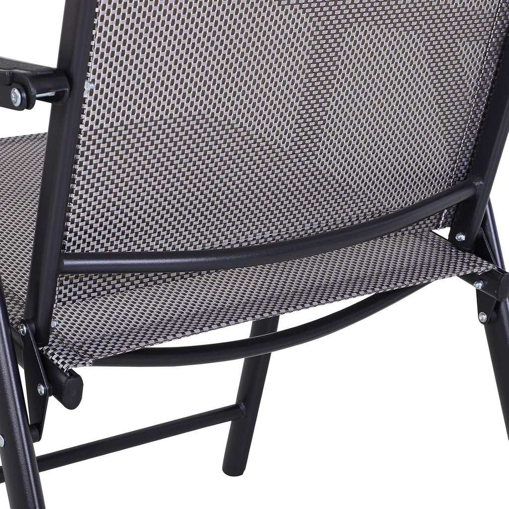 Folding Outdoor Patio Chairs Set of 2 M60445