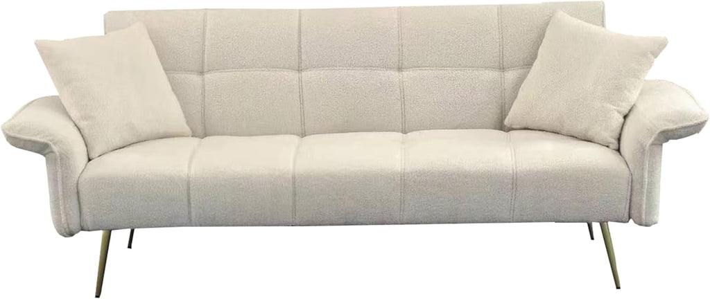 Convertible Double Futon Sofa Bed with Folding Armrests S130782
