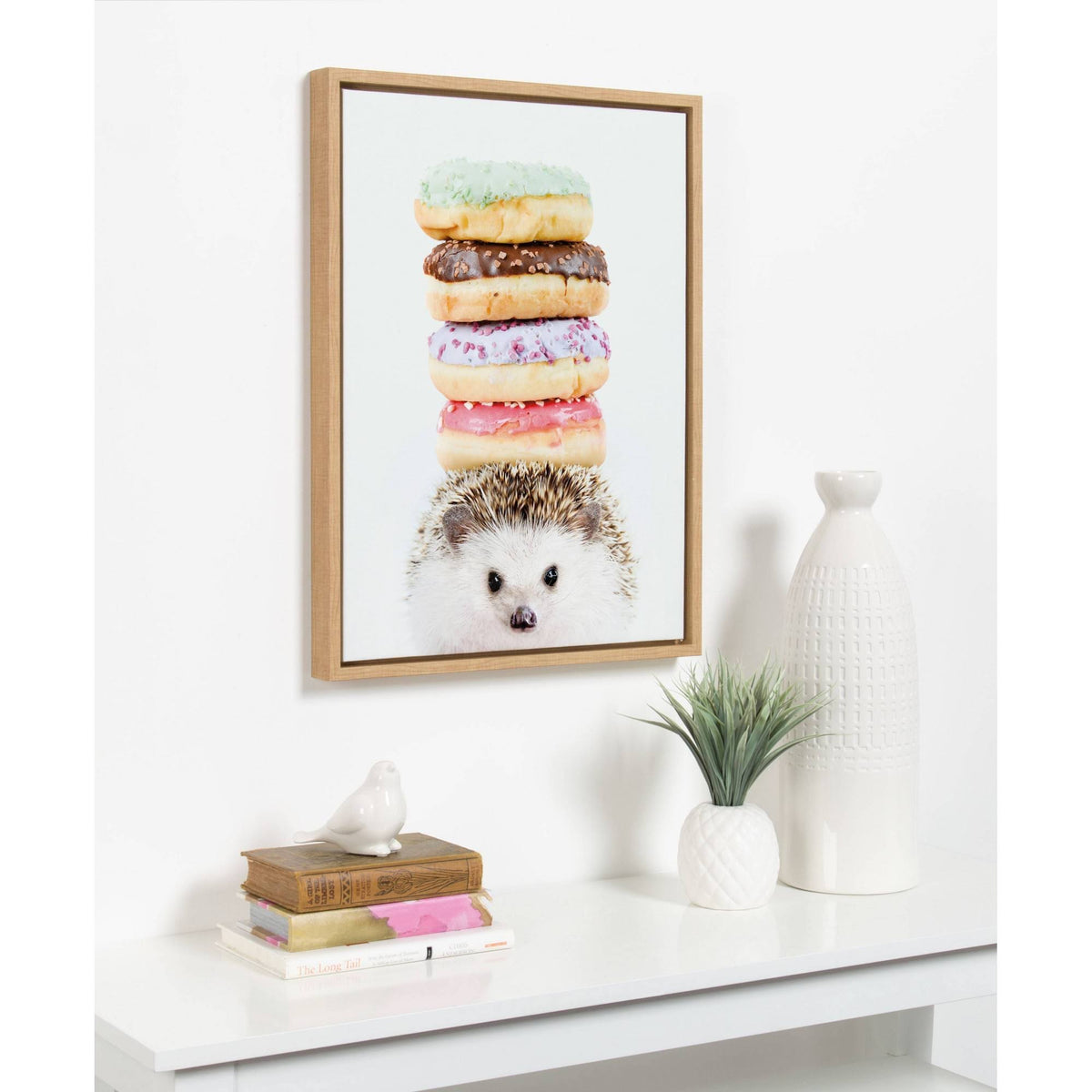 Natural Framed Canvas C849
