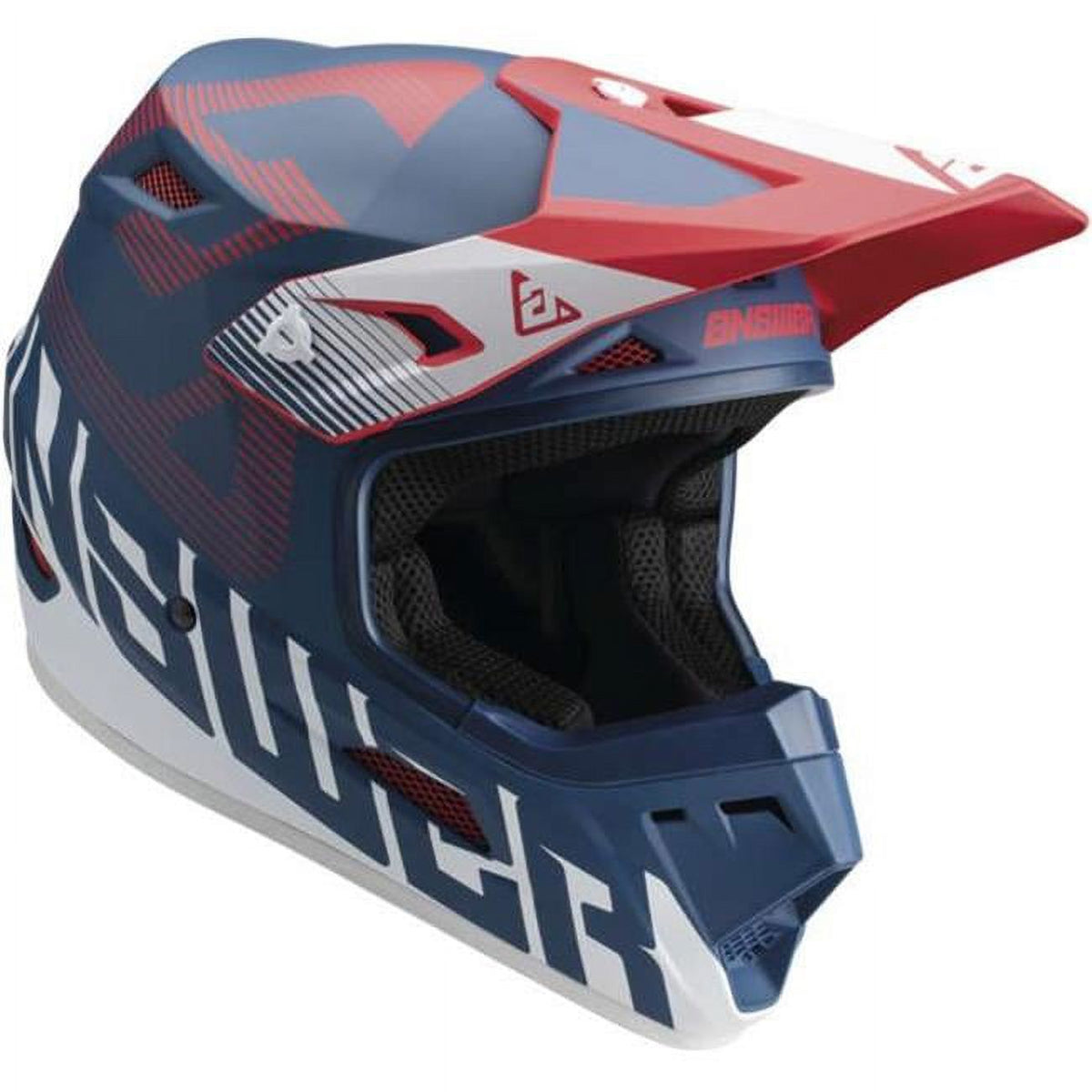 Red/White/Blue XL Offroad Helmet K892