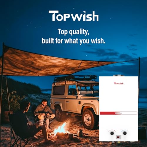 10L 2.6GPM Portable Propane Tankless Water Heater P94192