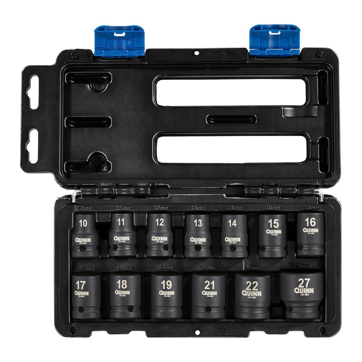 1/2 in. Drive Metric Impact Socket Set, 13-Piece C35612