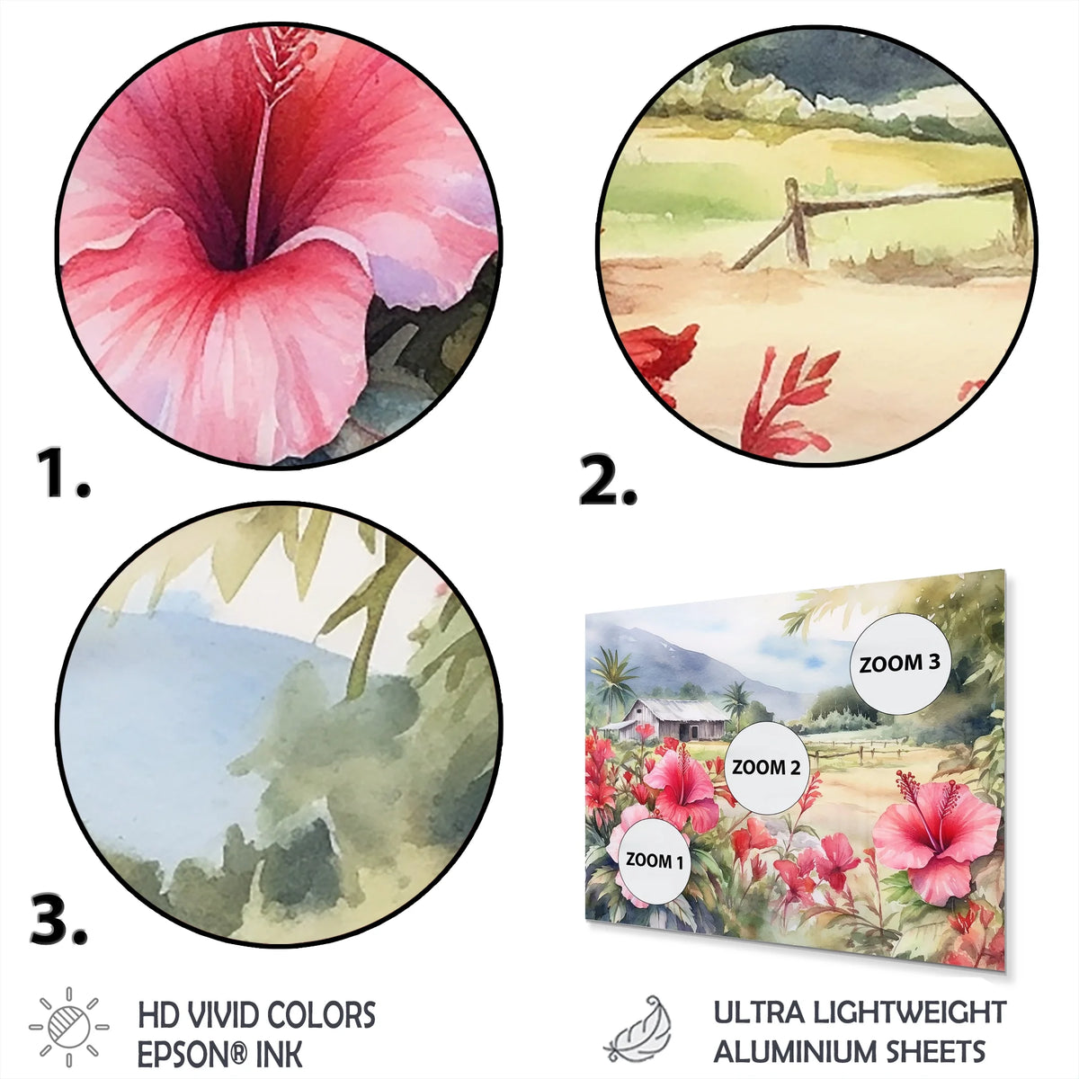 Floral Metal Art R760