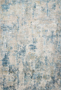Grey Blue Rug R57823