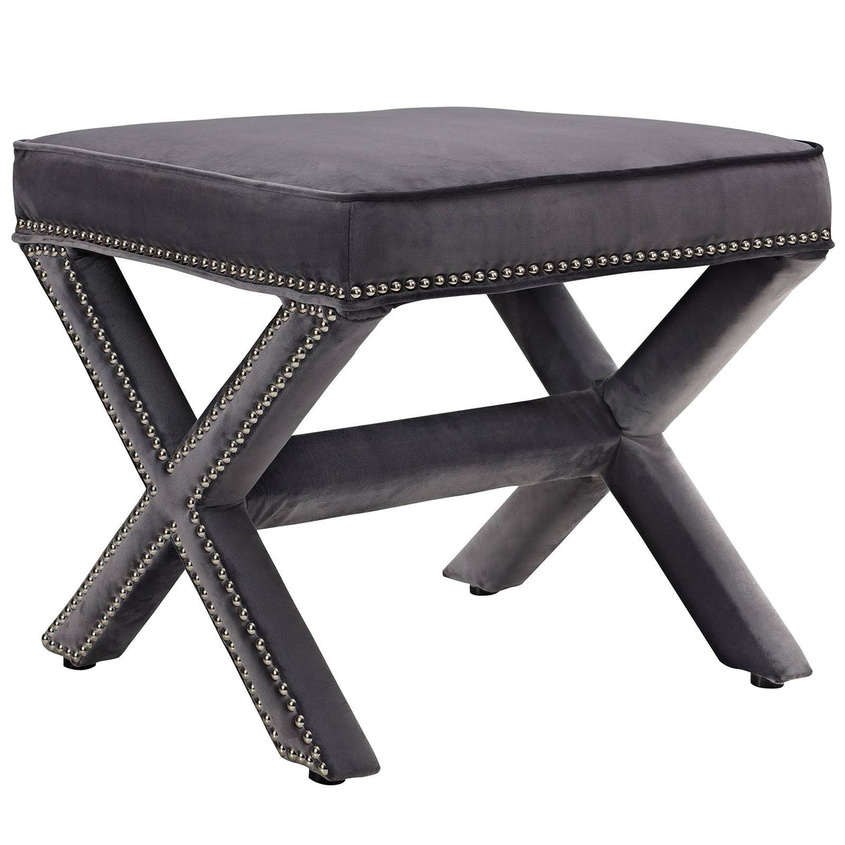 Ivory Rivet Bench S174