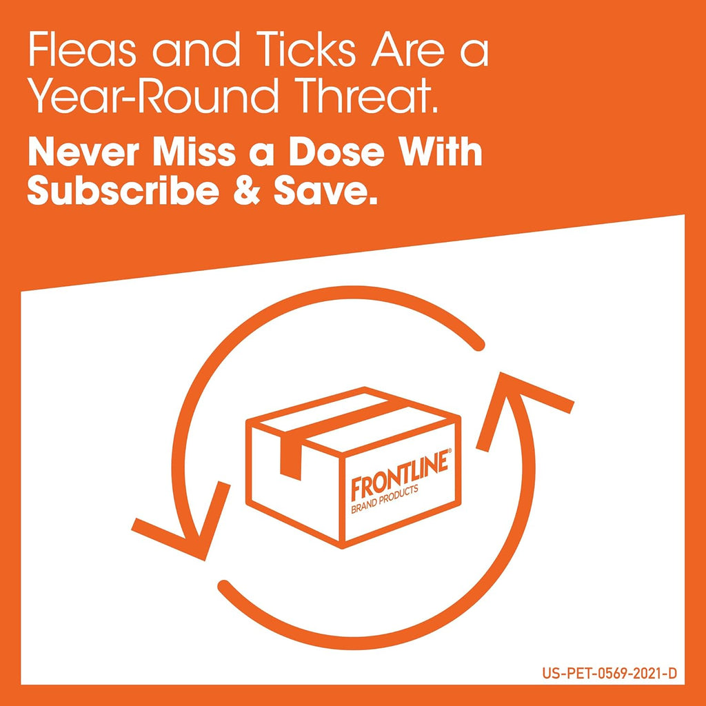 Flea and Tick Treatment for Dogs, 8 Doses K758397