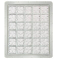 Wavy Pattern Vinyl Glass Block Window N971780