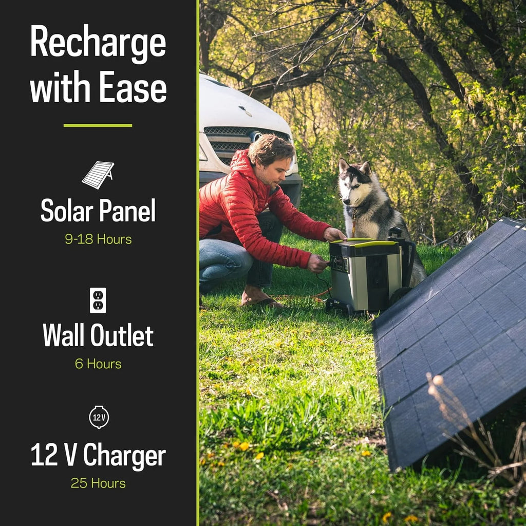 Portable Power Station 2982Wh Lithium Battery 2000 Watt T25973