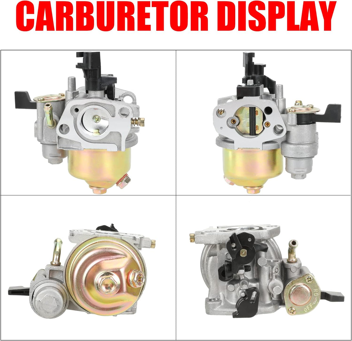 Upgrade Carburetor Air Filter Adapter Exhaust Pipe Muffler Jet Stage 2 Kit for Non-Hemi Predator 212cc 196cc 6.5Hp Mini Bike Go Kart Performance Parts U9870