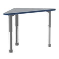41x23" Gray Granite Desk W298131