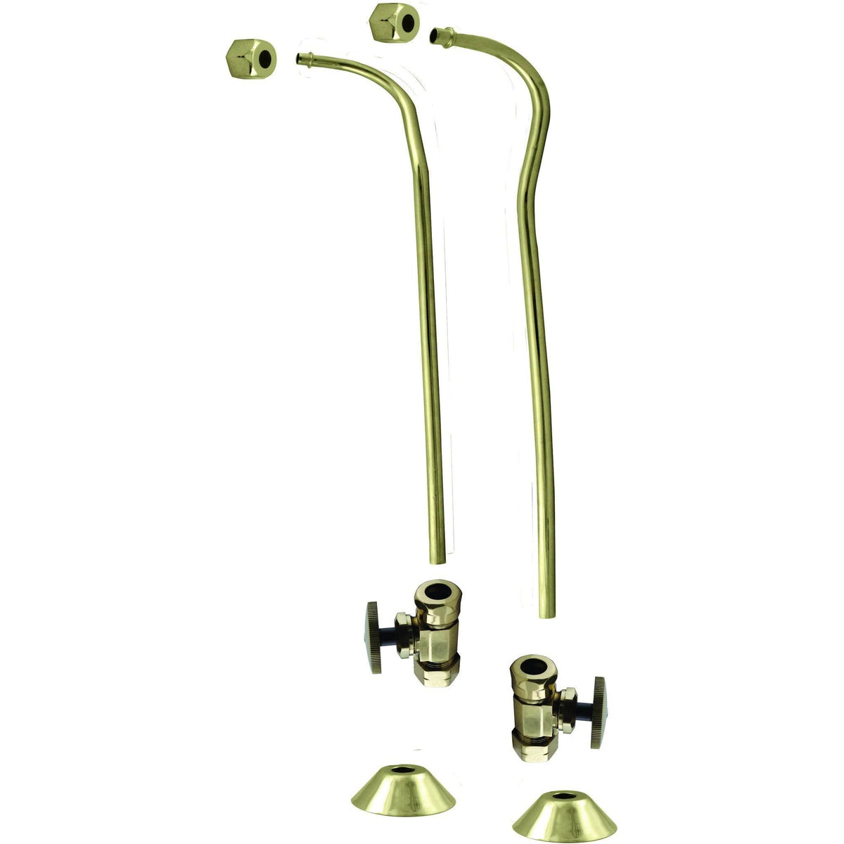 1/2x22 Copper Double Offset Bath Supply K266943