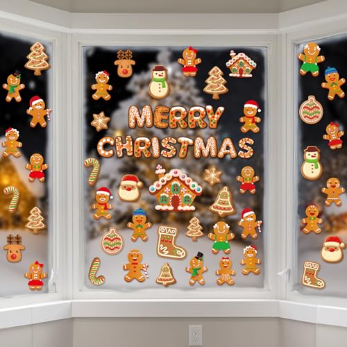 Winter Window Clings Decals Stickers E2461
