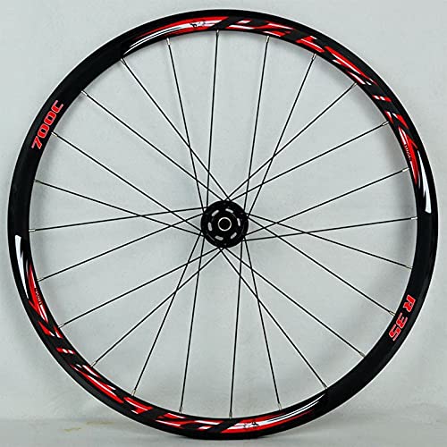 700C Road Bike Wheelset Disc Brake Double Wall Quick Release 11 Speed 24 Holes C276149