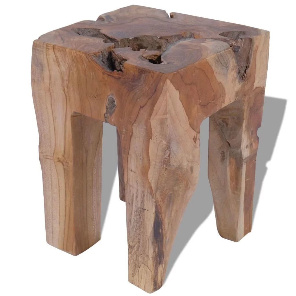 Solid Teak Wood Stool P42096