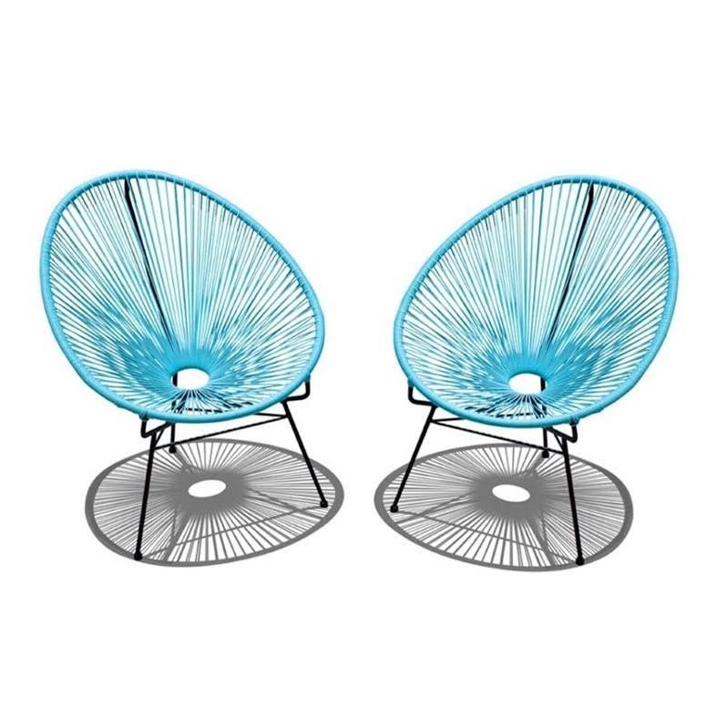Glacier Blue Lounge Chair H21719