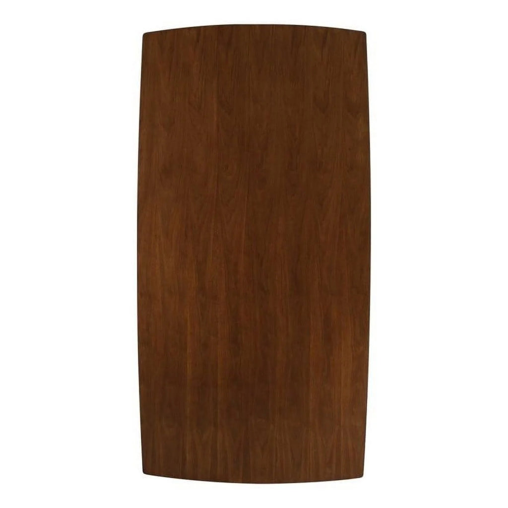 5 Piece Dining Table and 4-Chair Set in Dark Walnut F30019