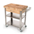 Butcher Block Kitchen Cart S415