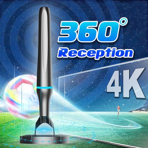 Digital HDTV Antenna Indoor Outdoor with Magnetic Base B892