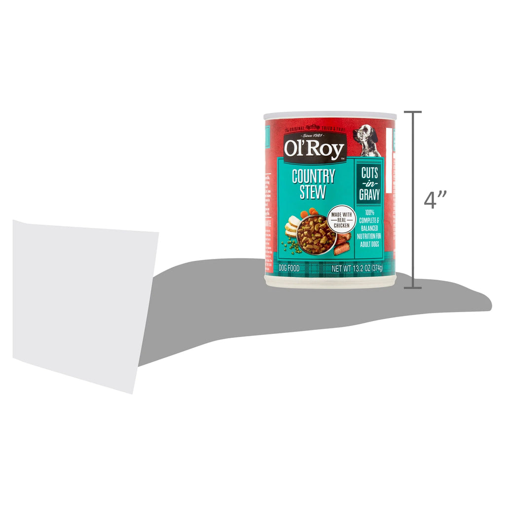 (4 pack) 13.2 oz Wet Dog Food I8451