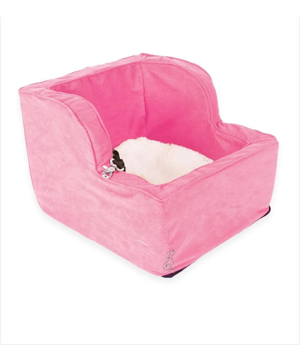 Large Pink Pet Car Seat T2656