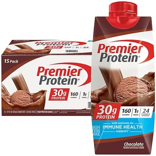 Variety Pack of Protein Shake, 11 Fl Oz, Case of 15 S619